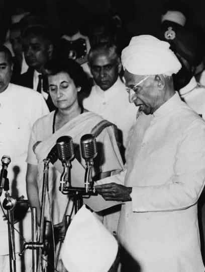 indira-gandhi-sworn
