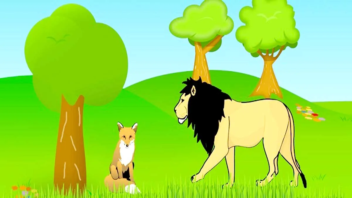 Lion and the Jackal Story In Hindi