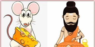 The Hermit and the Mouse Story In Hindi