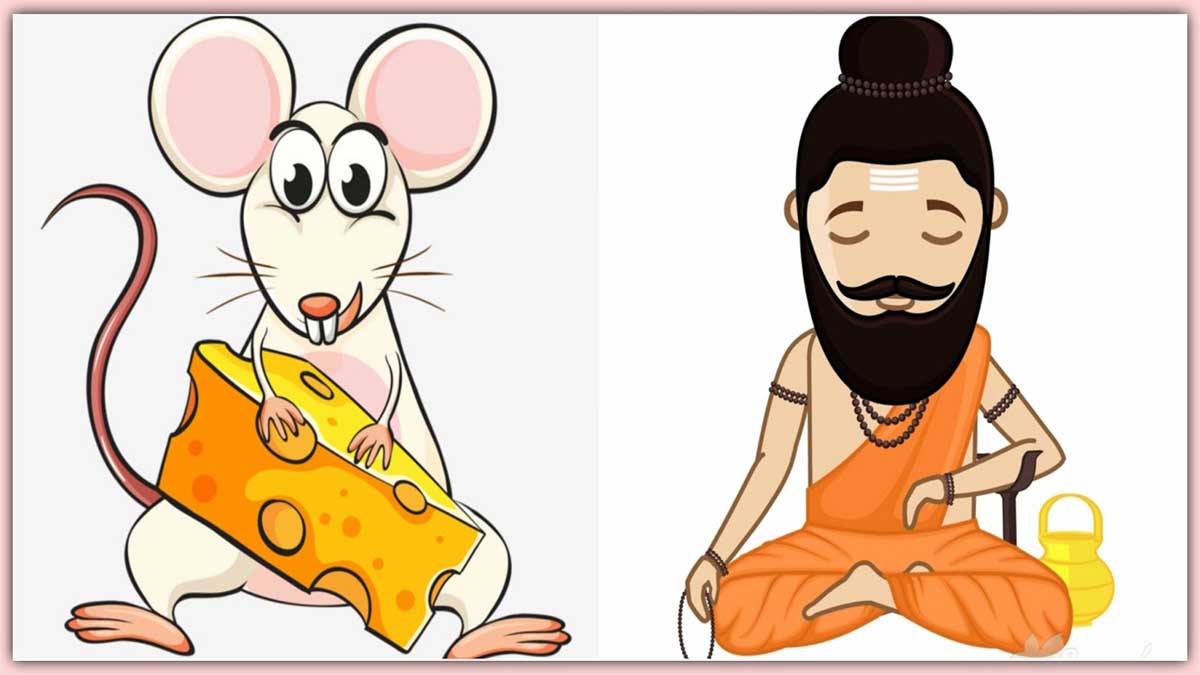 The Hermit and the Mouse Story In Hindi