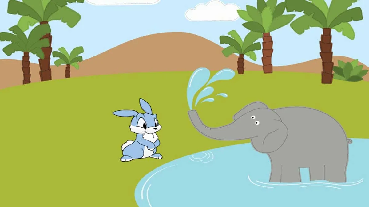 Elephants and Hares Story In Hindi
