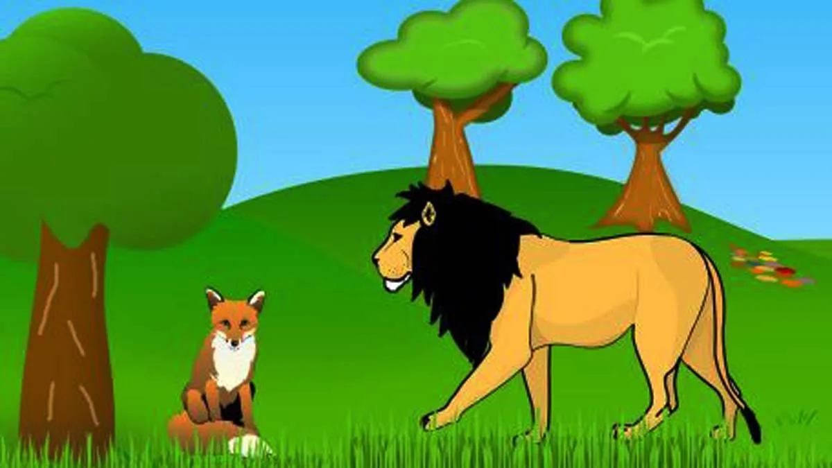 Lioness and the Young Jackal Story In Hindi