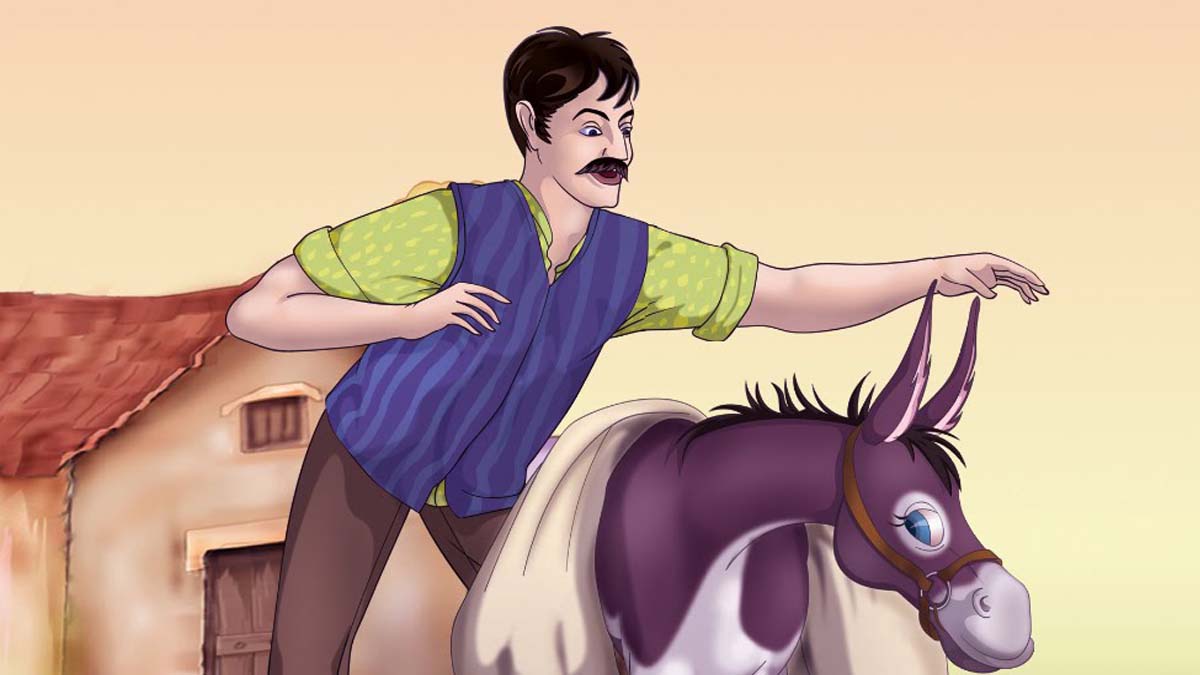 The Donkey and the Washerman Story In Hindi