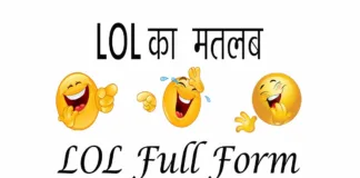 LOL Hindi Meaning
