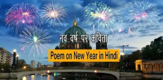 Poem on New Year in Hindi
