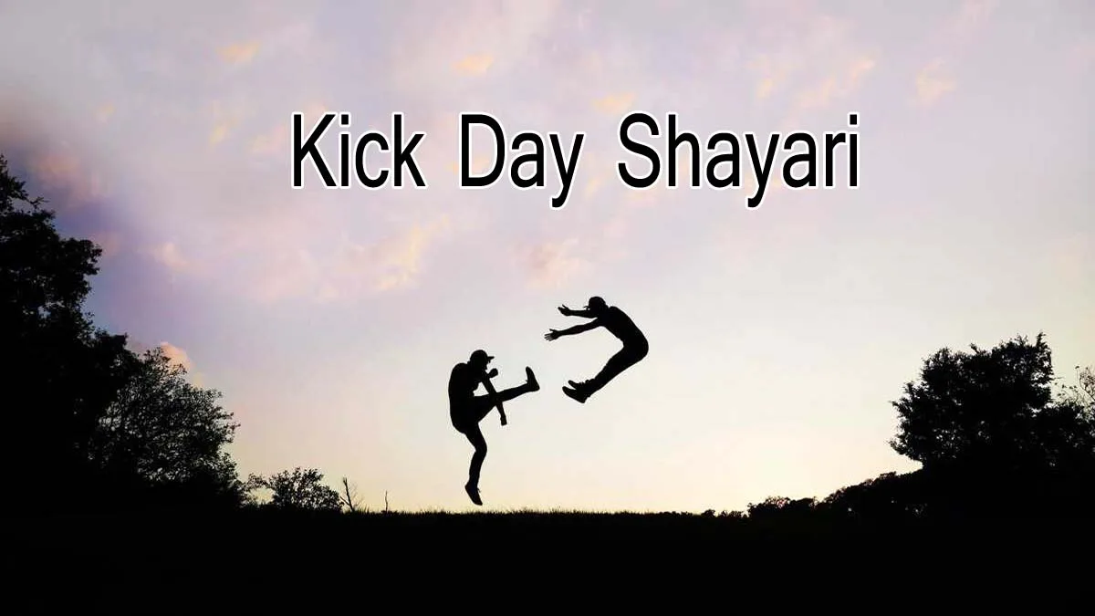35+ Best Kick Day Shayari in Hindi (2023) | किक डे शायरी ...