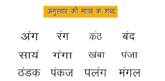 Anuswar Shabd