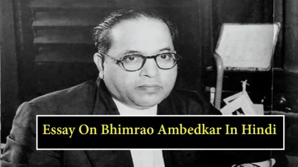 Essay-On-Bhimrao-Ambedkar-In-Hindi