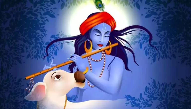 Krishna Status in Hindi